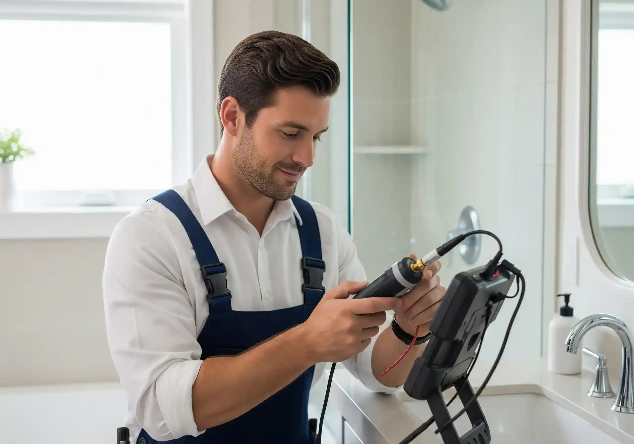 A friendly and trusted professional plumber