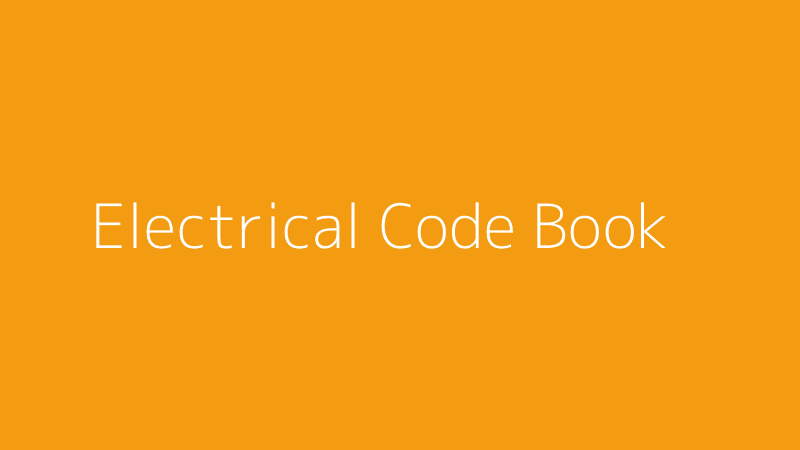 An electrician reviewing the National Electrical Code (NEC) book during a home inspection.