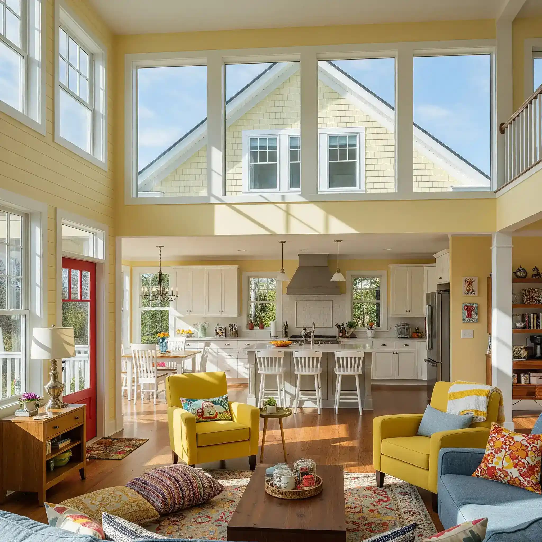 Bright and well-maintained home interior